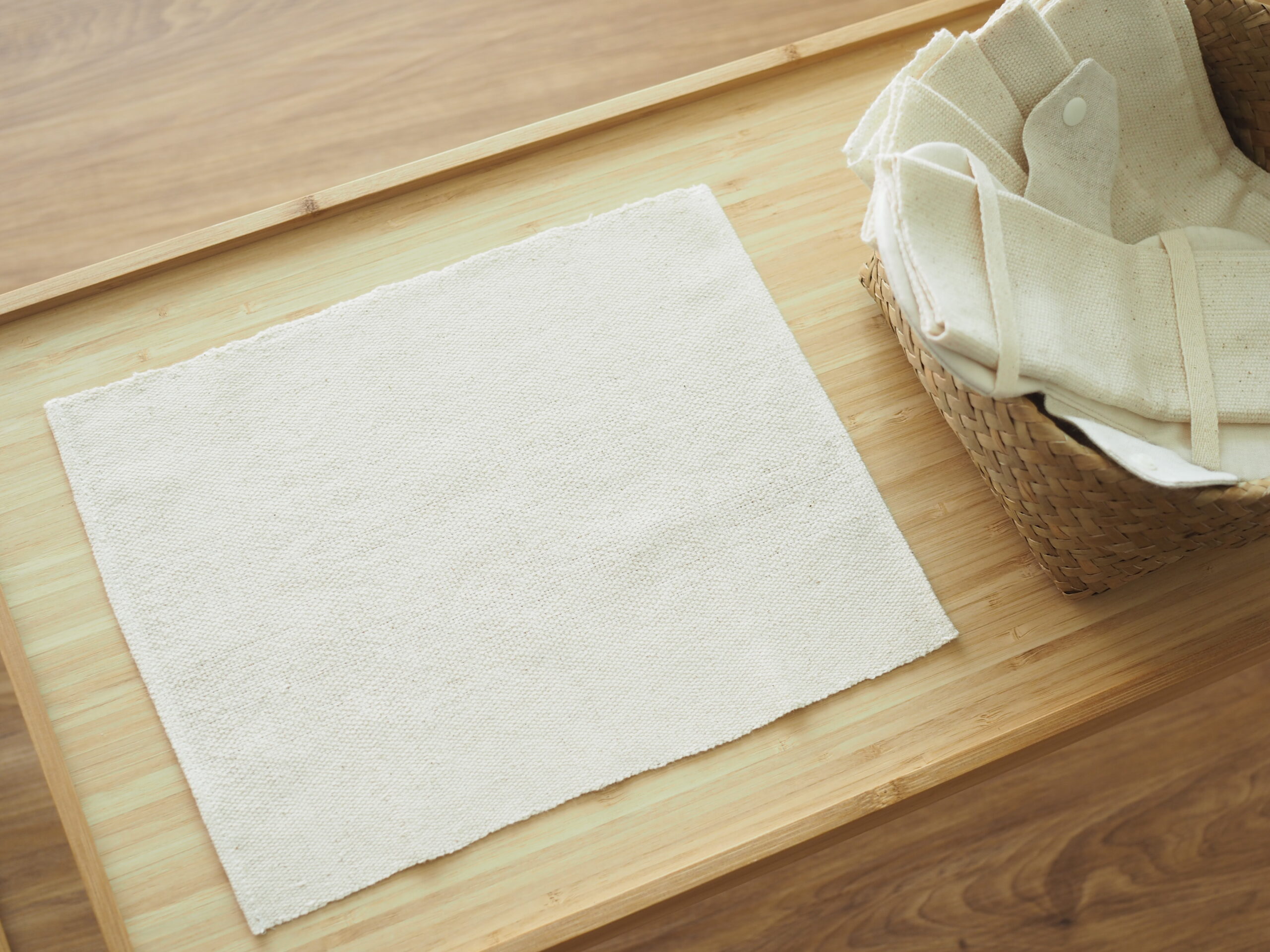 Organic Cotton Handwoven Insert M - ผ้าซับผืนเล็กออแกนิกทอมือ