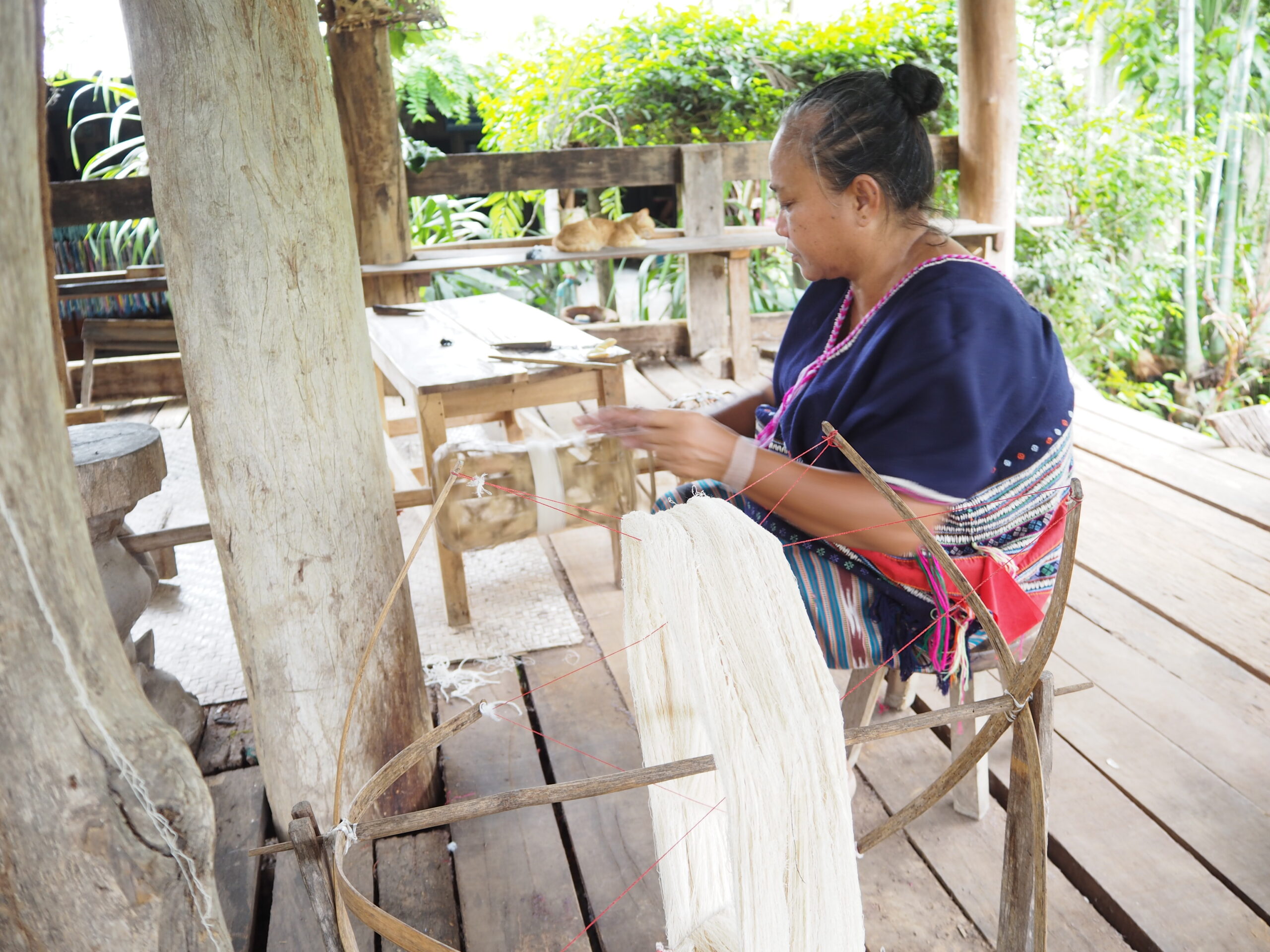 Organic Cotton Handwoven Insert M - ผ้าซับผืนเล็กออแกนิกทอมือ - Image 4